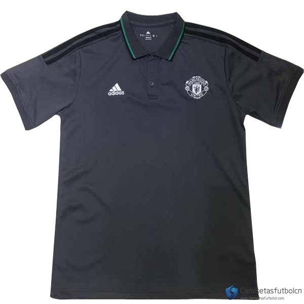 Polo Manchester United 2017-18 Gris Marino